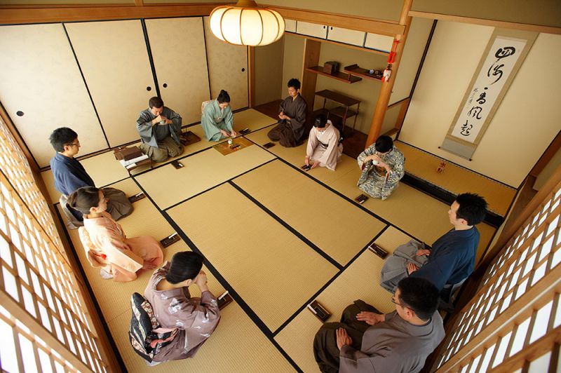 Một buổi lễ Hương đạo của Shoyeido tại Kyoto Một buổi lễ Hương đạo của Shoyeido tại Kyoto